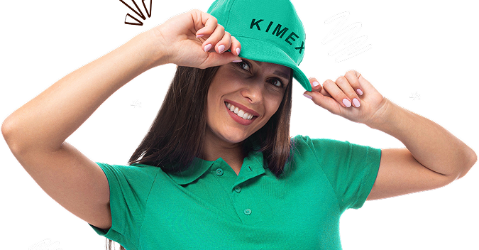 Девушка в форме Kimex